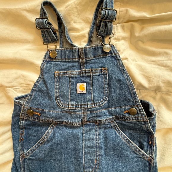 Carhartt Blue Denim Bib Overalls - Picture 5 of 5